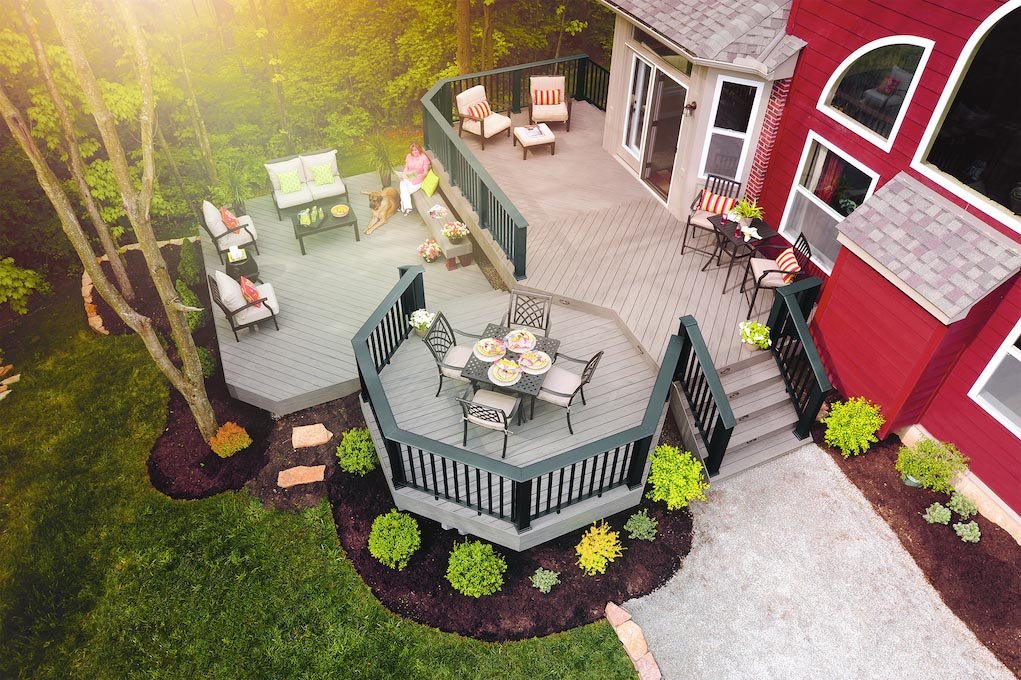 Custom timber deck